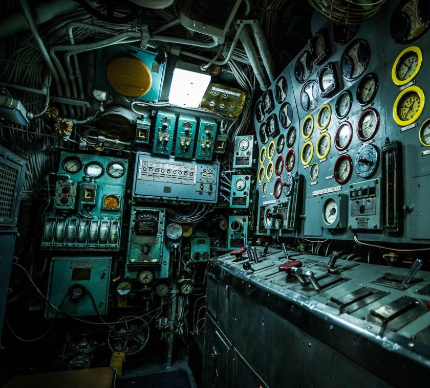 Атомная подводная лодка внутри