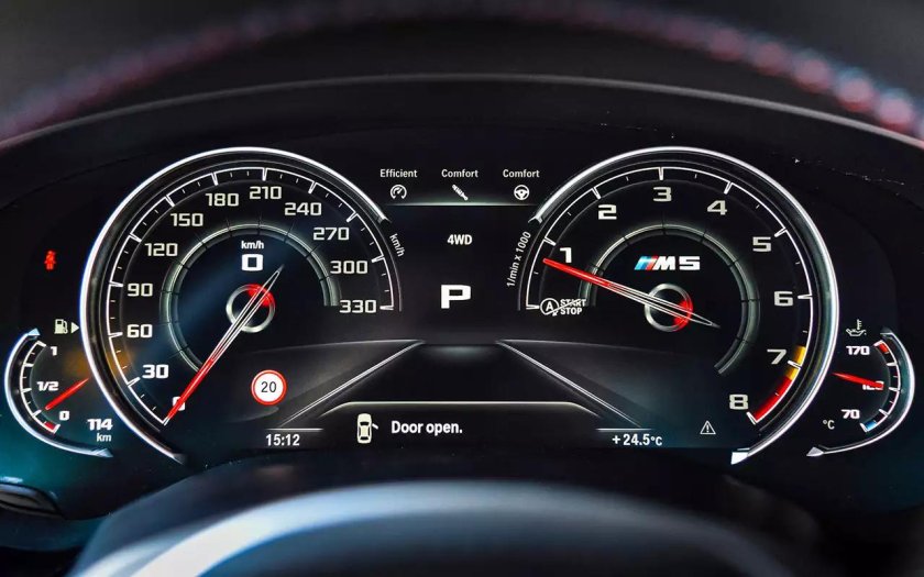 BMW x4 приборная панель