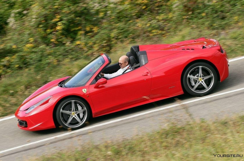 Феррари Спайдер 2012
