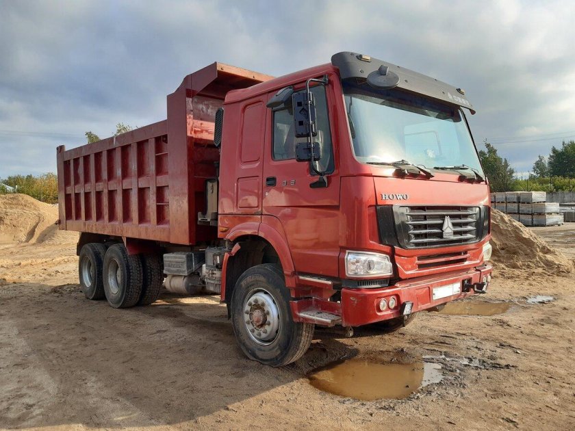 Самосвал HOWO zz3407s3567c 4-осный