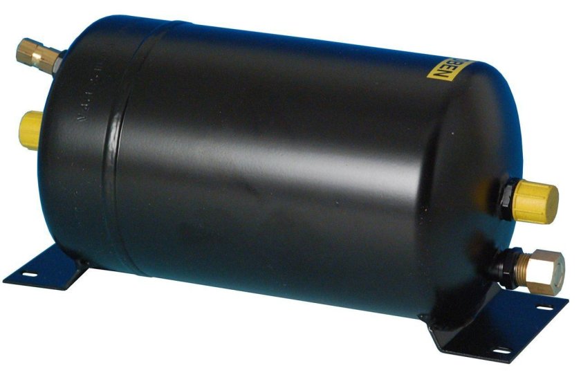 Ресивер кондиционера горизонтальный, 3/8, o-Ring, (260*178*63 мм)