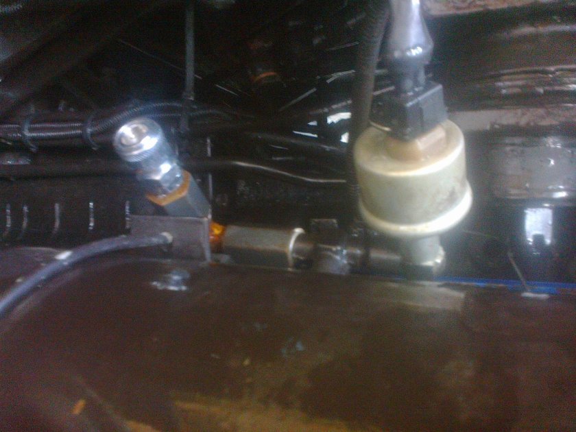 Разгрузка ресивера МТЗ 80