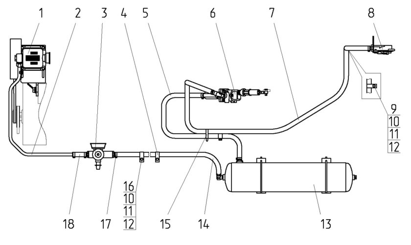 320-3506005 Пневмопривод