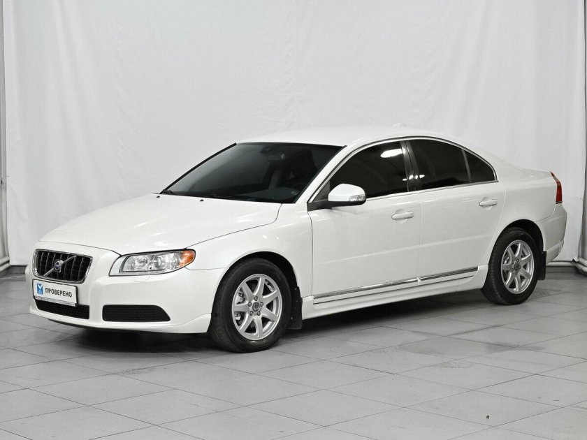 Volvo s80 белая