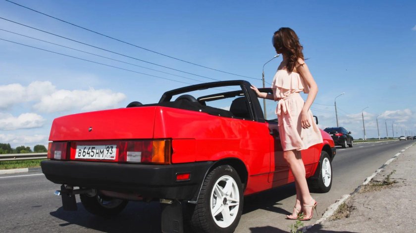 Лада 2108 кабриолет Наташа
