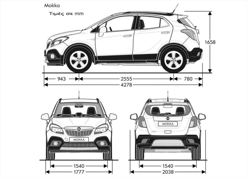 Габариты Ниссан Кашкай 2013