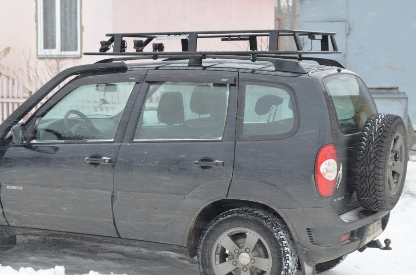 Экспедиционный багажник на ниву Шевроле