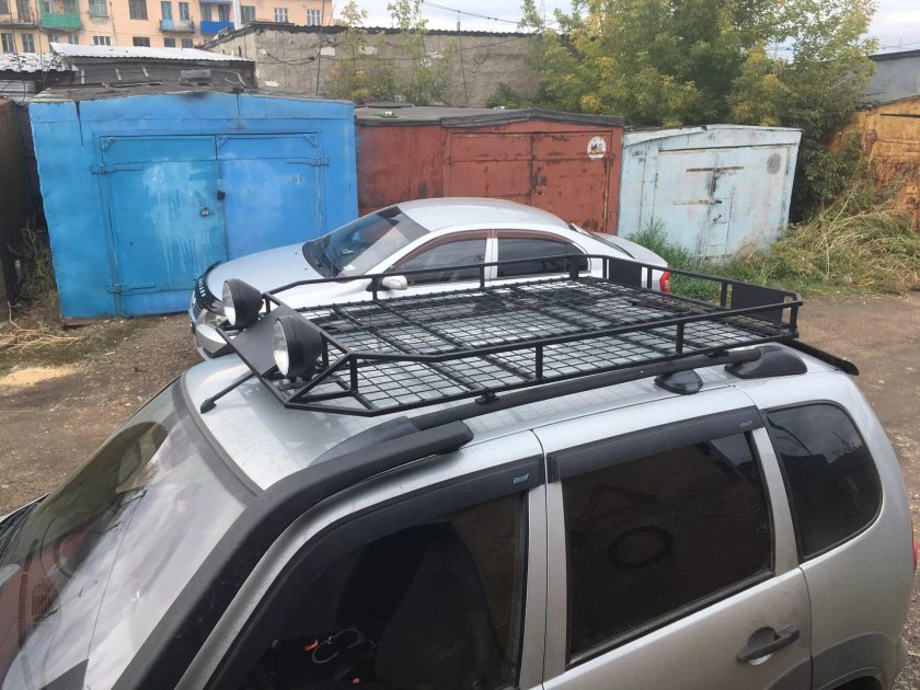 Багажник на ниву 2123шевролет