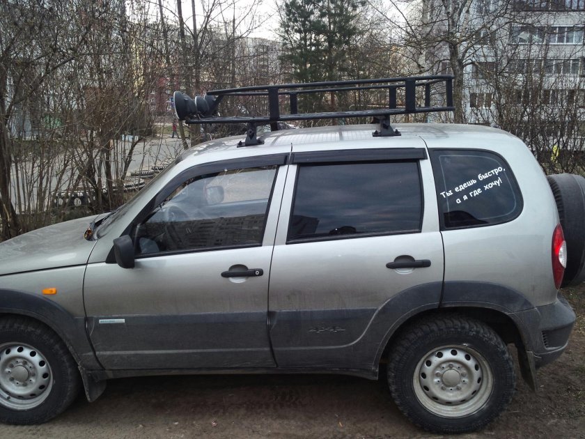 Багажник на крышу Нива Шевроле