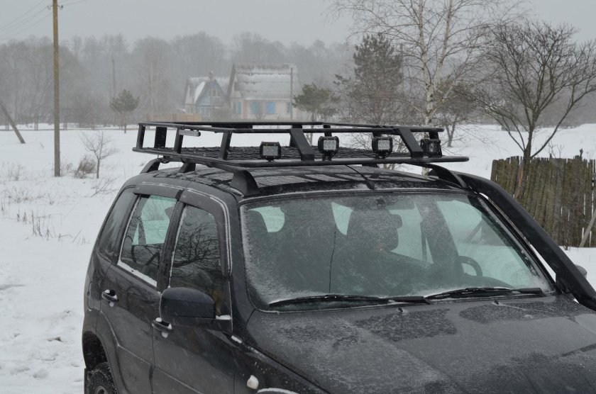 Экспедиционный багажник на ниву Шевроле