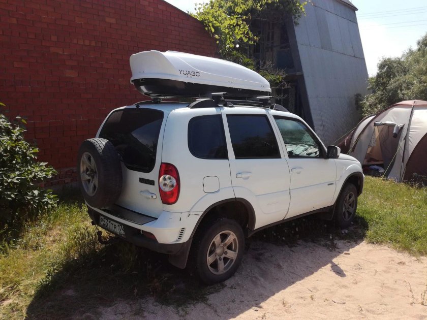 Бокс на крышу Нива Шевроле