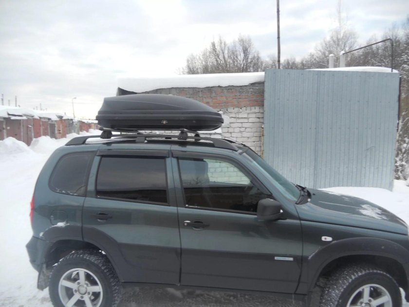 Бокс на крышу Нива Шевроле