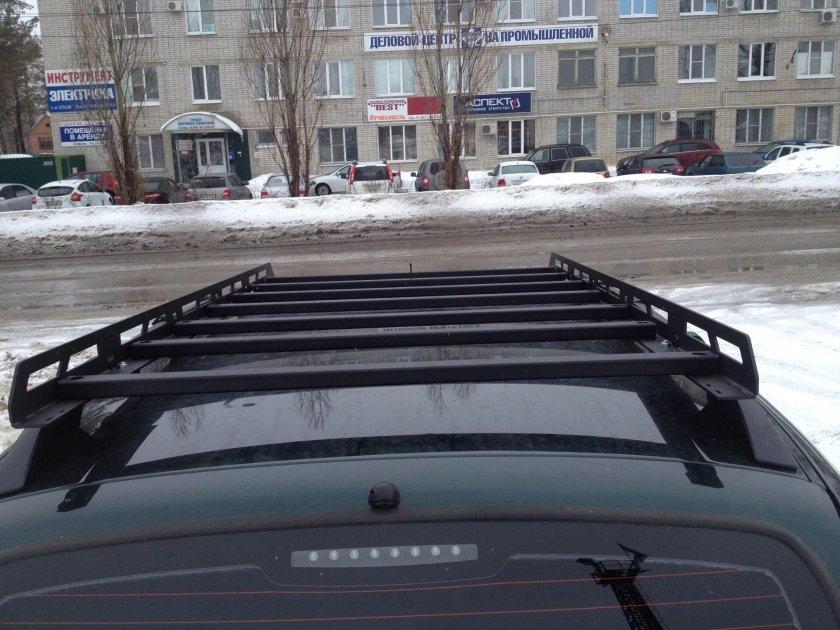 Багажник платформа на ниву Шевроле