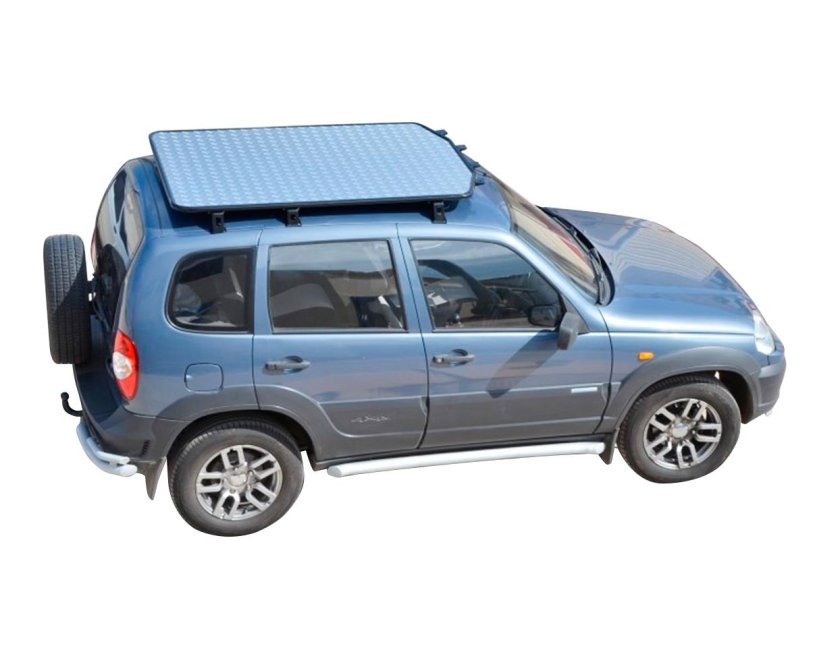 Багажник алюминиевый Rival 2123 - Niva Travel