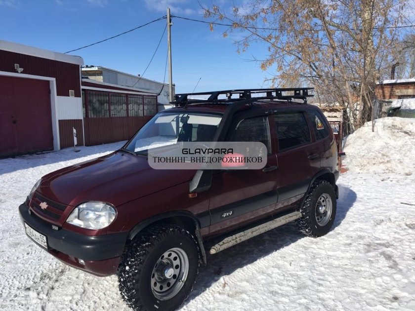 Экспедиционный багажник на ниву Шевроле