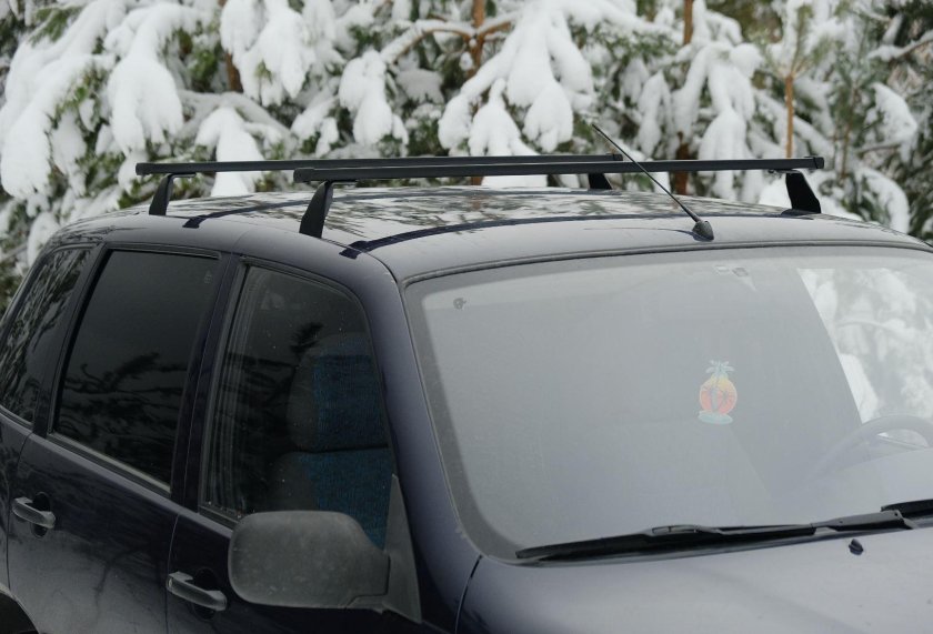 Нива Шевроле верхний багажник на крышу