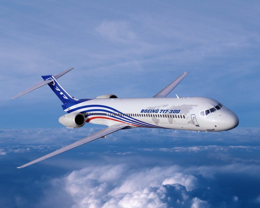 Самолёт Боинг 717