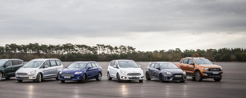 Линейка машин Форд