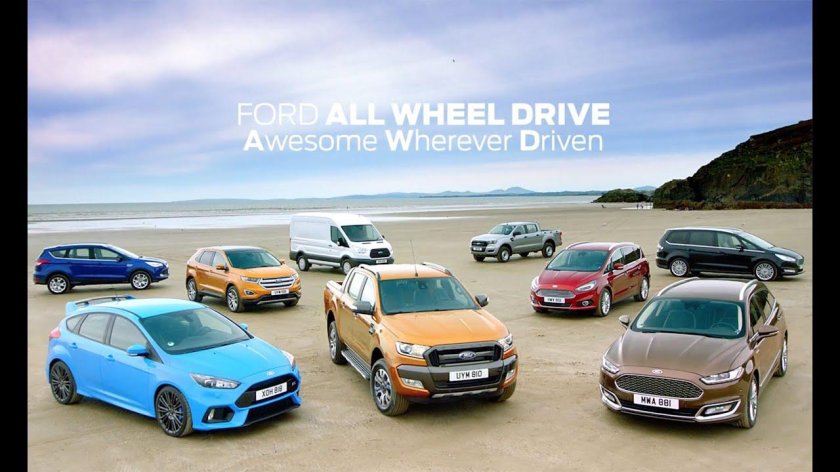 Форд автомобильный ряд