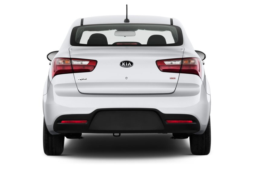 Kia Rio 2018 сзади