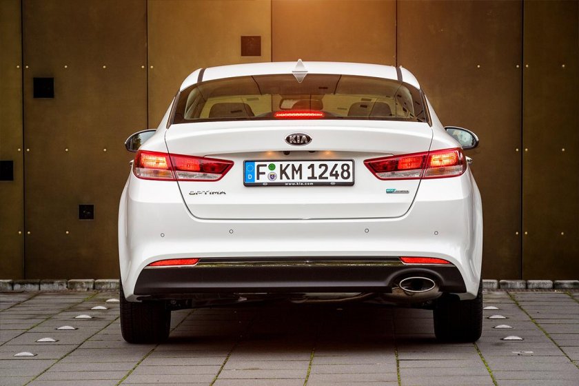 Kia Optima 2017 сзади