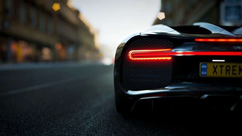 Бугатти ЧИРОН неон