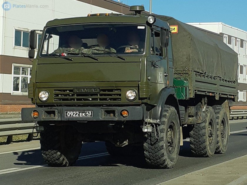 КАМАЗ 43114 военный
