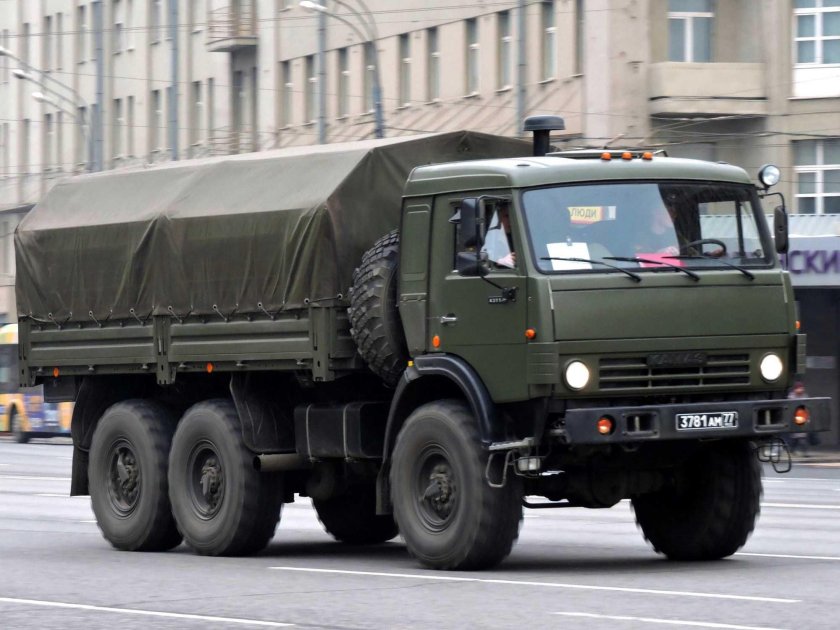 КАМАЗ 43114 военный
