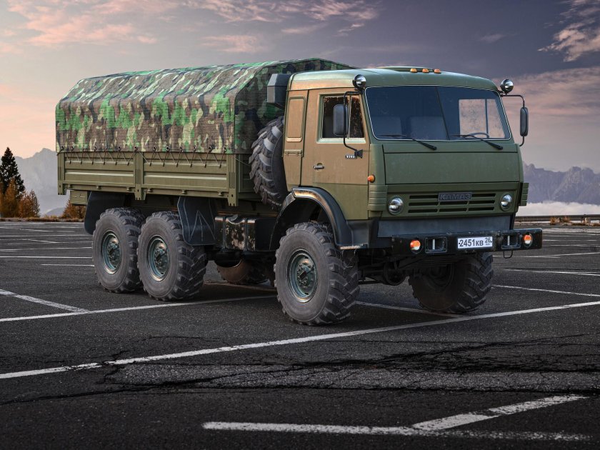 КАМАЗ-5350 Мустанг