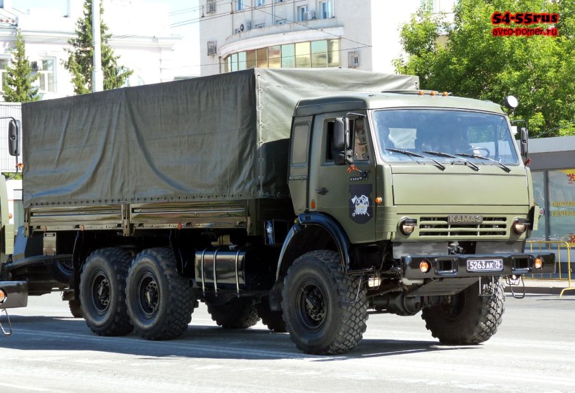 КАМАЗ 5350 военный