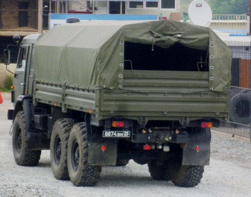 КАМАЗ 5350 военный