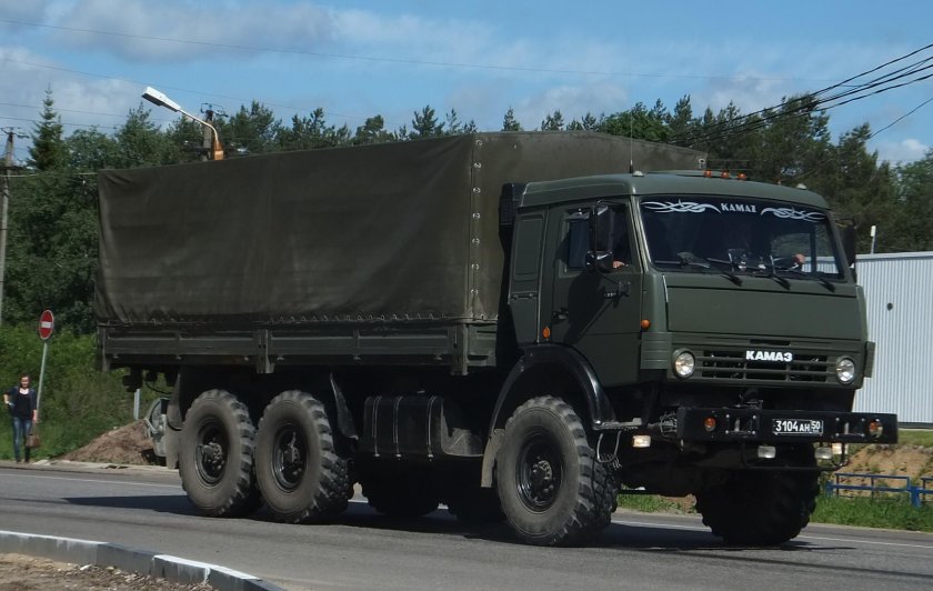 Армейский КАМАЗ 53501