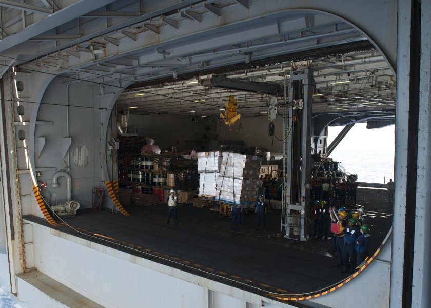 Ангар авианосца