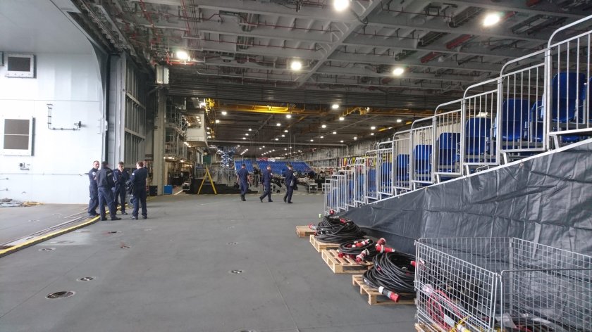 Адмирал кузнецов ангар