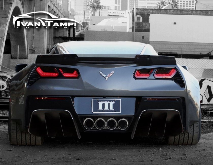 Corvette c7 обвес