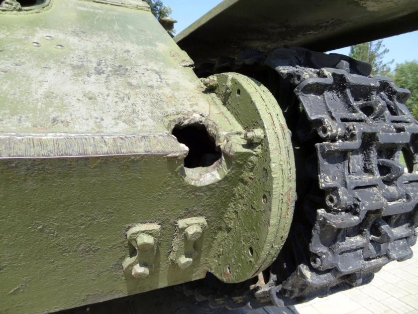 Подбитый т-70