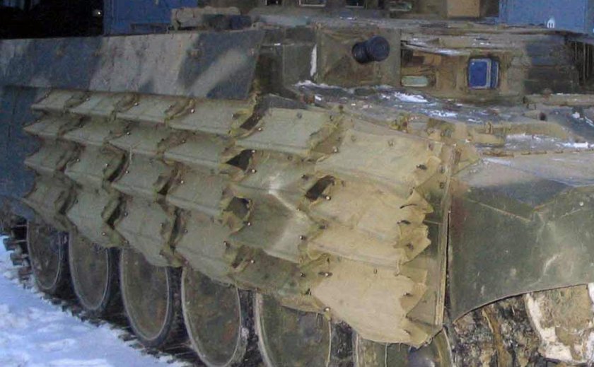 Т-72 С динамической защитой