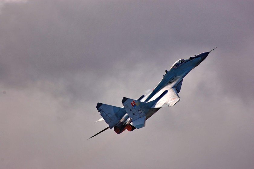 Миг 29 ВВС России в зоне сво