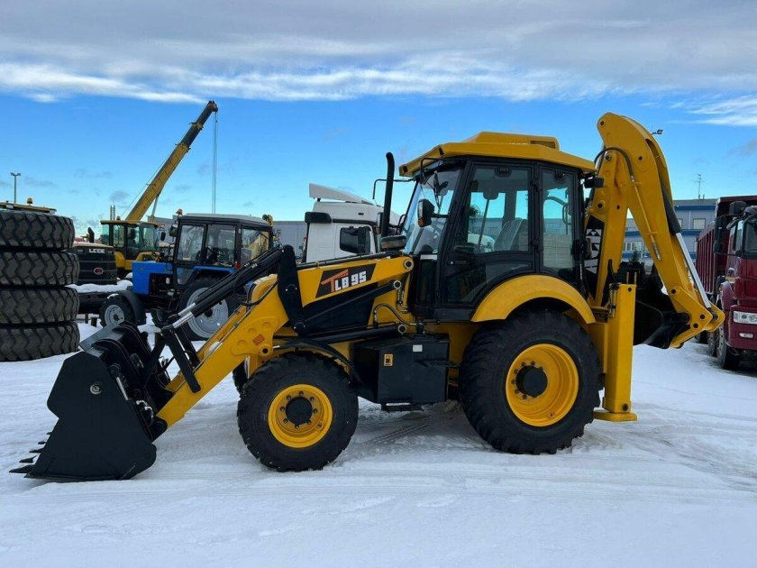 Ace экскаватор погрузчик