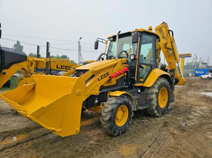 Lgce b877f экскаватор-погрузчик
