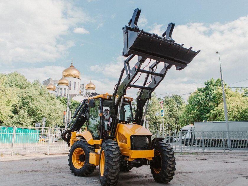 Shanmon 388h экскаватор-погрузчик