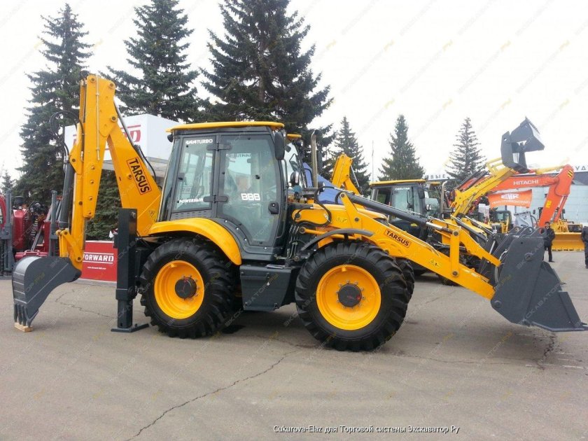 Экскаватор-погрузчик Elaz-BL 880