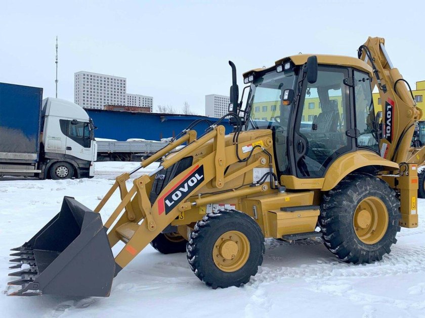 Ловол экскаватор погрузчик ФЛБ 468