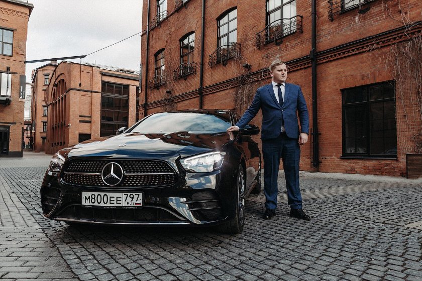 Мерседес е200 Делимобиль