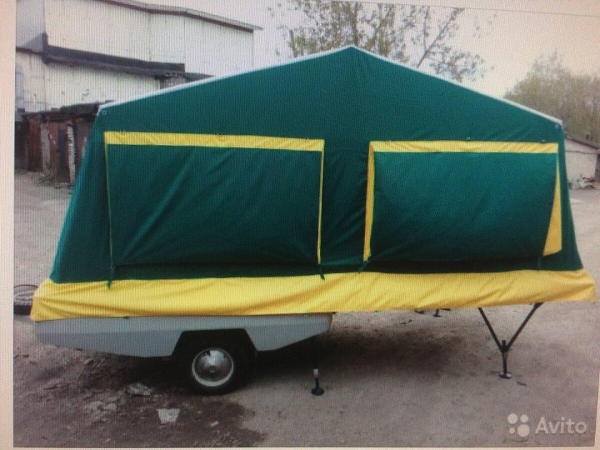 Прицеп Скиф с палаткой