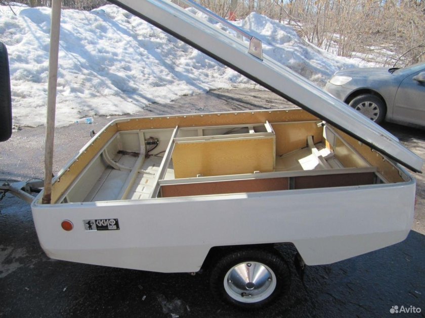 Прицеп Скиф с палаткой