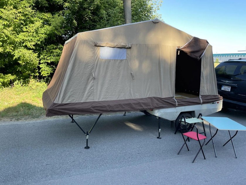 Скиф 2 прицеп палатка