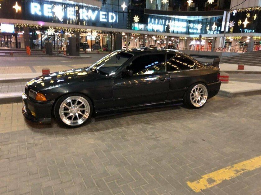 BMW e36 после покраски