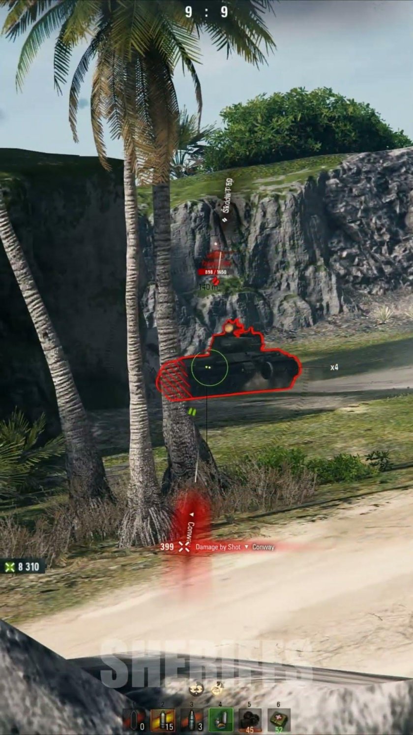 Прицелы для ворлд оф танк с индикатором пробития