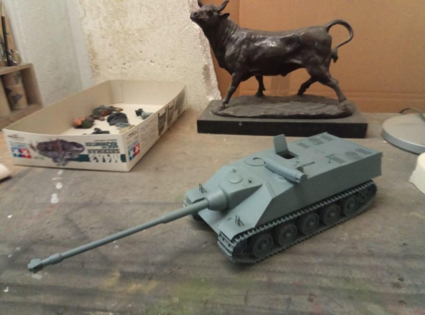 Модель танка AMX 50